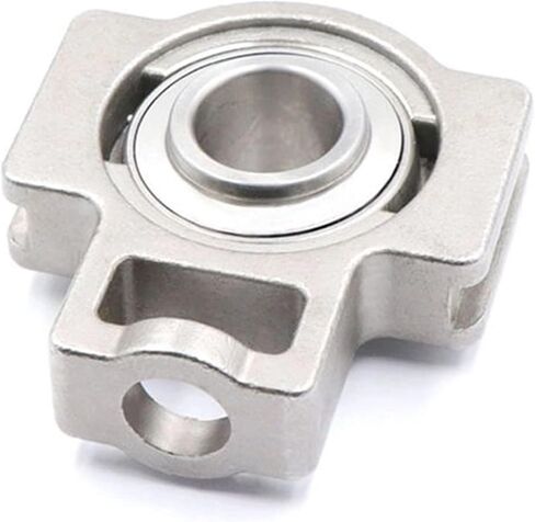 1PCS 304 Stainless Steel Vertical Outer Spherical Bearing Base SUCT201 UCT202 UCT203 UCT204 SUCT205 Insert Bearing(SUCT203) in Kuwait