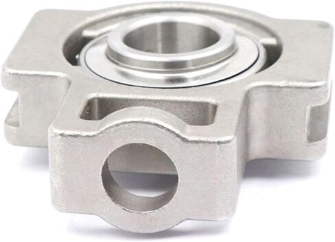 1PCS 304 Stainless Steel Vertical Outer Spherical Bearing Base SUCT201 UCT202 UCT203 UCT204 SUCT205 Insert Bearing(SUCT203) in Kuwait