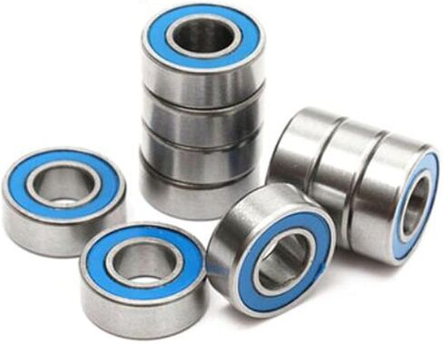 20/50/100pcs MR115RS Miniature Bearings Blue Sealed 5x11x4 mm ABEC-5 MR115-2RS Ball Bearing Parts for Car Truck(100PCS) in Saudi Arabia