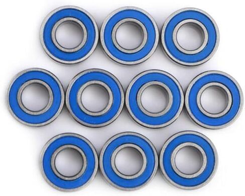 20/50/100pcs MR115RS Miniature Bearings Blue Sealed 5x11x4 mm ABEC-5 MR115-2RS Ball Bearing Parts for Car Truck(100PCS) in Saudi Arabia