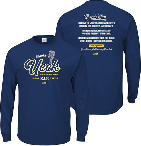 Thanks Ueck T-Shirt for Milwaukee Baseball Fans (SM-5XL) in Saudi Arabia