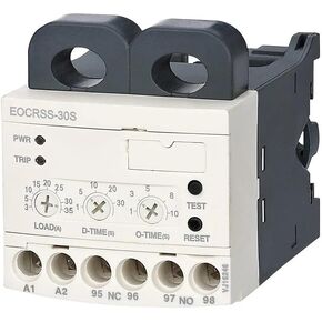 EOCRSS-30S Overload Relay Motor Protector Thermal Termal Relay (UN: 180-460VAC) 1PCS (3-30A) in Saudi Arabia