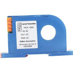 Aperture 22mm AC DC Current Ampere Sensor Transmitter 10A 20A 30A 50A 1000A Input Converter Hall Current Sensor(OneColor,DC 0-10A-DC 0-10V Output) in Kuwait