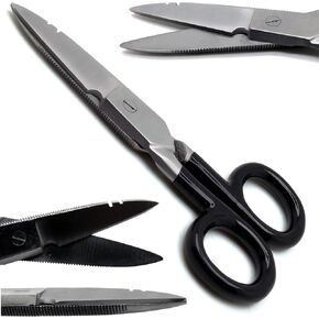Multi Purpose Electrician Black Scissors 5.25" Cutting Stripping Wires Electrical Repair Stainless Steel Instruments in Saudi Arabia