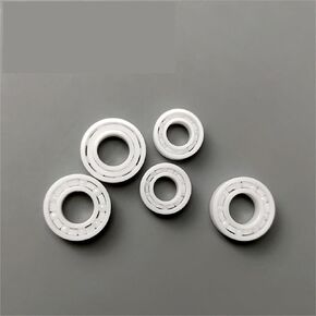All Ceramic Bearing MR84 4 * 8 * 3mm MR85 5 * 8 * 2.5mm MR95 5 * 9 * 3mm 696 6 * 15 * 5mm MR137 7 * 13 * 4mm 1Pcs(29mm) in Saudi Arabia