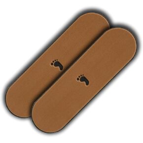 4""X12"" Anti-Slip Gunnel Pads 2 Pack (Brown on Black), Medium in Saudi Arabia