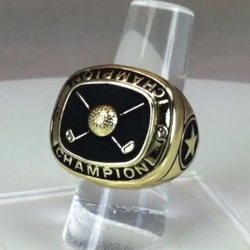 Express Medals Golf Trophy Ring (Size 12) in Saudi Arabia