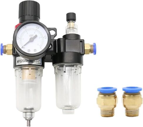 AFC2000 G1/4 Air Compressor Oil Water Separator Air Filter Used To Reduce Pressure Valve Regulator AFR2000 + AL2000(AFC-SMPM20) in Saudi Arabia