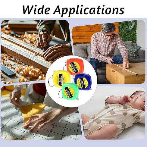 16pcs شريط صغير قياس الجزء الأكبر 1 م/ 3 قدم قياس صغير شريط مفاتيح الأشرطة قابلة للسحب الأشرطة قياس حجم الجيب لصالح الحفل in Kuwait