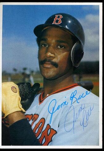 Jim Rice JSA Hand توقيع 1980 Topps 5x7 توقيعه أصلي - بطاقات موقعة بالبيسبول in Saudi Arabia