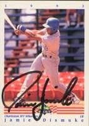 Jaime Dismuke Toronto Jays 1992 Clasic Best Autographed Card - Minor League Card. This item comes with a certificate of authenticity from Autograph-Sports. Autographed - MLB Autographed Baseball in Saudi Arabia