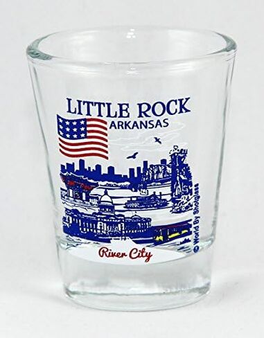 Little Rock Arkansas Great American Cities Collection Glass Glass in Saudi Arabia