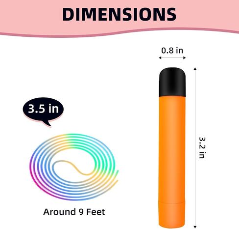 LED LID UP حبل القفز للأطفال والبالغين - حبل تخطي قابل للتعديل مع تأثيرات مضيئة ملونة ، حبل القفز على اللياقة البدنية للبنين/الفتيات (9.2 قدم) in Kuwait