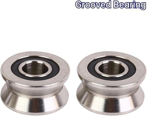 10pcs تقويم عجلة مختلطة على خط مع الأخدود تحمل V6004 20x42x12mm بكرة V نوع الأخدود (V6004-3-1) in Saudi Arabia
