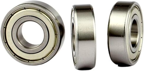 10pcs R3azz Bearing 3/16 "x5/8" x0.196 "4.763 * 15.875 * 4.978 مم بوصة مصغرة محمية لأخدود عميق تحمل R3A (ABEC-5) in Saudi Arabia