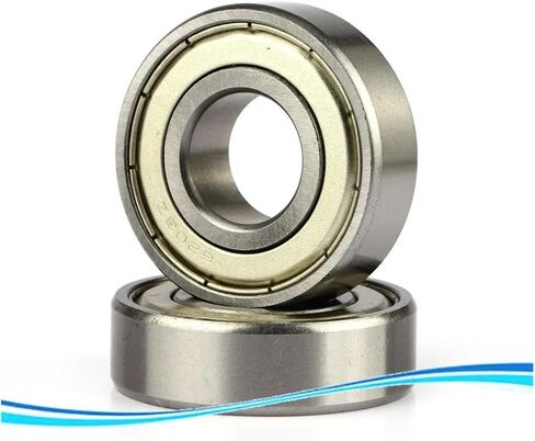 10pcs R3azz Bearing 3/16 "x5/8" x0.196 "4.763 * 15.875 * 4.978 مم بوصة مصغرة محمية لأخدود عميق تحمل R3A (ABEC-5) in Saudi Arabia