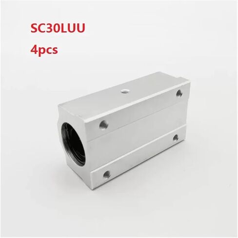 4pcs/lot sc30luu نوع طويل من نوع الحالة الخطية الحاملة الخطية لعمود خطي 30 مم in Saudi Arabia