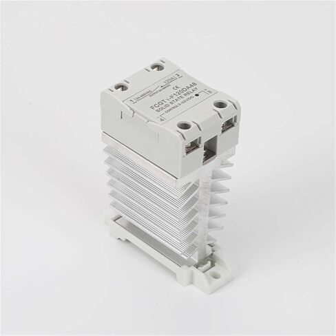 10A 25A 40A 60A 80A 100A مرحلة واحدة من SSR Solid State Relay مع التتابع الصناعي الحراري DIN RAIL MOUNT 1PCS (DC Control DC ، 80A) in Saudi Arabia