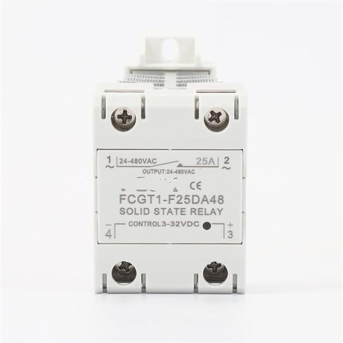 10A 25A 40A 60A 80A 100A مرحلة واحدة من SSR Solid State Relay مع التتابع الصناعي الحراري DIN RAIL MOUNT 1PCS (DC Control DC ، 80A) in Saudi Arabia