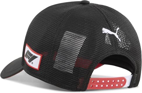 PUMA Formula 1 Drive للبقاء على قيد الحياة قبعة سائق الشاحنة الأسود - حجم واحد يناسب أكثر in Kuwait