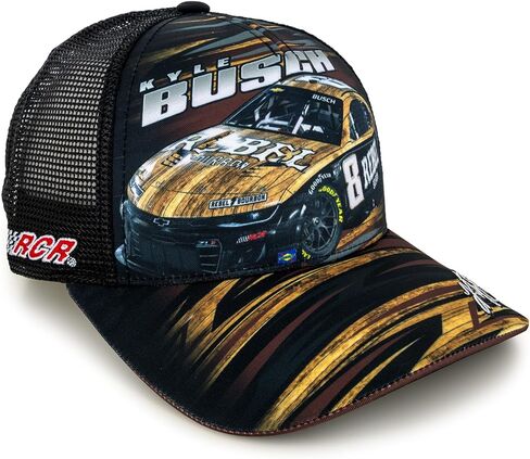Kyle Busch 2025 صامت قبعة شبكة السيارات الأسود in Kuwait