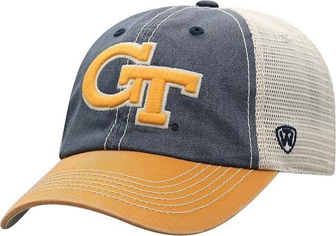 Collegiate Hats - Fitted Caps Adjustable Hats and Snapbacks Available (Adjustable Hat, Georgia Tech Mesh) in Saudi Arabia