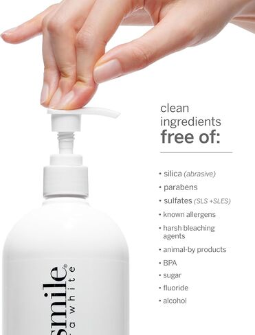 Supersmile Extra Whitening Pre-Rinse - Clinically Formulated Pre-Brush Mouthwash, Cleans and Whitens Teeth in Hard-to-Reach Places - Fresh Breath - Alcohol Free - Sugar Free in Saudi Arabia