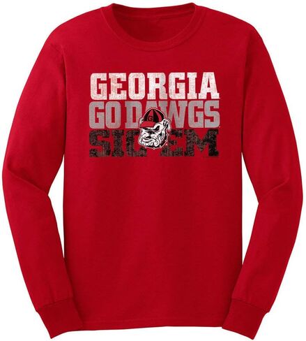 Elite Fan Shop Fan Favorite Team Color Long Sleeve Arch Tee Shirt in Saudi Arabia
