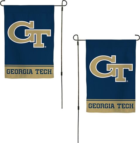 Desert Cactus Georgia Tech GT Garden Flag – 19 x 12 inch Georgia Tech Yellow Jackets Banner, For Outdoor Display and Events (Design A) in Saudi Arabia