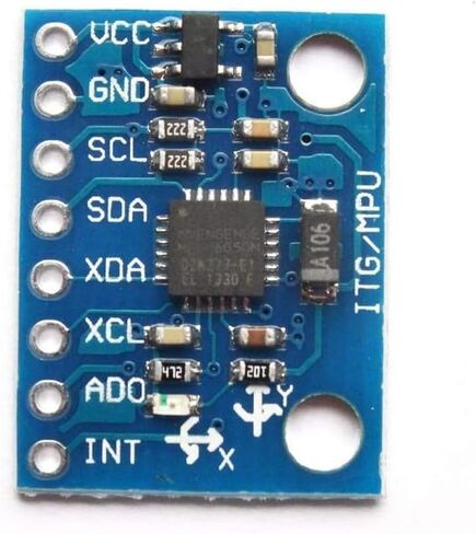 3 قطع GY-521 MPU-6050 MPU6050 3 AXIS Accisometer MODULE 6 DOF 6-AXIS AXISESSERESS MESSOR MODULE 16 BE in Saudi Arabia