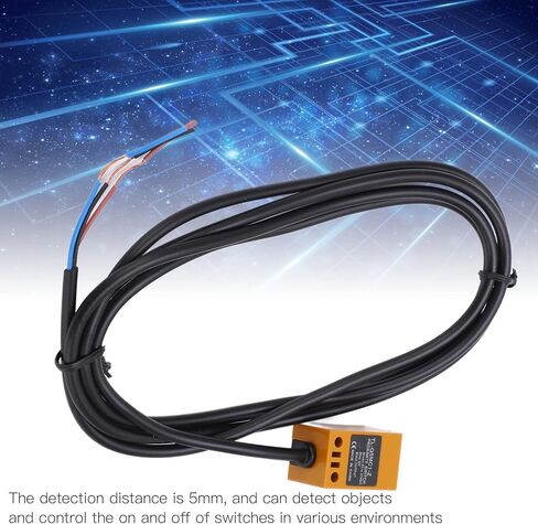 مستشعرات القرب الاستقرائي ، DC NPN 10 ~ 30V مفتاح القرب 3 سلك 5 مم مستشعر نهج التبديل الاستقرائي للكشف عن المعدن in Saudi Arabia