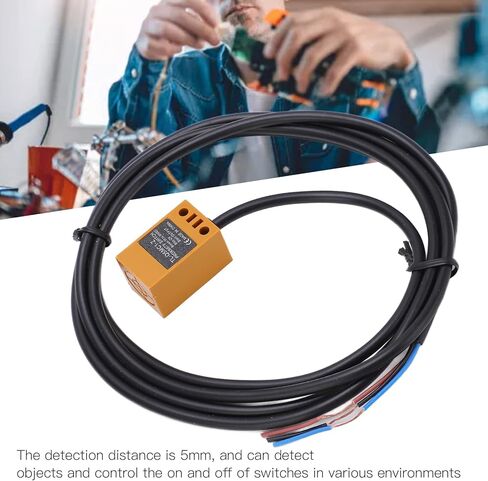 مستشعرات القرب الاستقرائي ، DC NPN 10 ~ 30V مفتاح القرب 3 سلك 5 مم مستشعر نهج التبديل الاستقرائي للكشف عن المعدن in Saudi Arabia