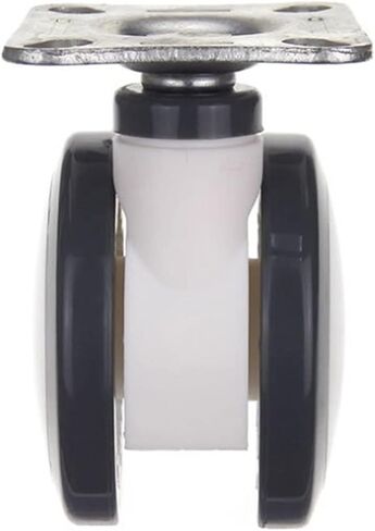 3 Inch Wheels Flat Panel Installation Double PU Wheel Mute Wearable 2Pcs in Saudi Arabia