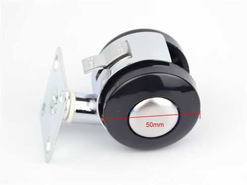 Furniture Caster with Brake 2inch Wheels Alloy Activities Cabinet Bedside Table Shelves Flatbed 4Pcs in Saudi Arabia