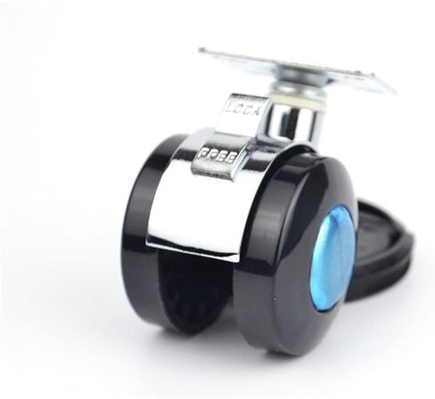 Furniture Caster with Brake 2inch Wheels Alloy Activities Cabinet Bedside Table Shelves Flatbed 4Pcs in Saudi Arabia