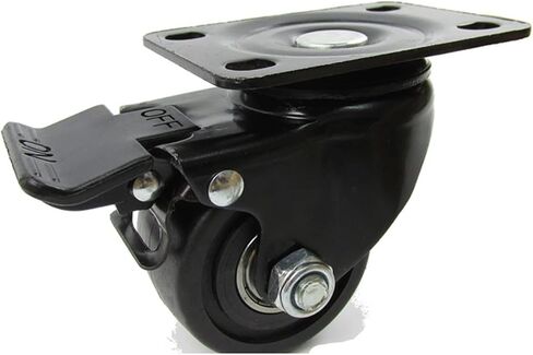 Super Load-Bearing 250KG 2.5 Inch Center Casters Wheels for Large Display Racks 1Pcs in Saudi Arabia