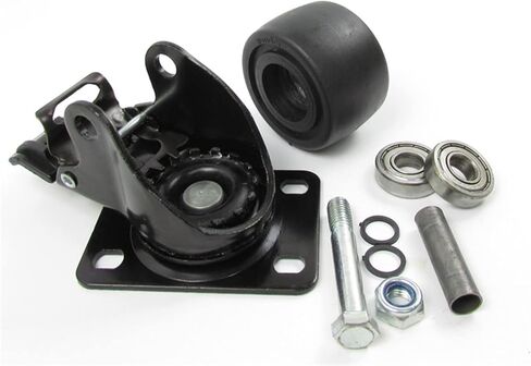 Super Load-Bearing 250KG 2.5 Inch Center Casters Wheels for Large Display Racks 1Pcs in Saudi Arabia