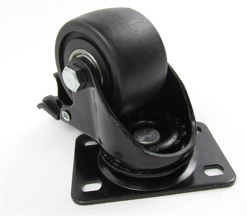 Super Load-Bearing 250KG 2.5 Inch Center Casters Wheels for Large Display Racks 1Pcs in Saudi Arabia