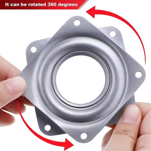 3 Inch Swivel Plates Furniture Turntable Rotary Full Solid Steel Ball Bearing 360 Degrees 2Pcs in Saudi Arabia