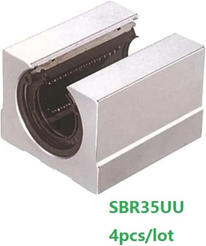 4pcs/lot sbr35uu sme35uu open type ball ball block for sbr35 35mm leder/rail in Saudi Arabia