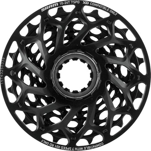 كاسيت SRAM XG-795 DH-7 سرعة ، 10-24T ، أسود ، لجسم سائق XD in Saudi Arabia