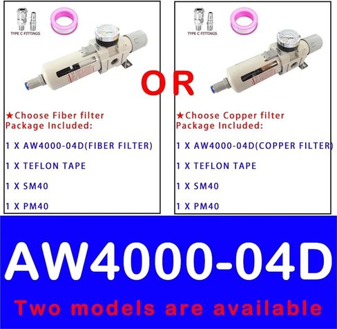 AW2000-02 AW3000-03 AW4000-04 ضاغط مرشح الهواء مرشح وحدة التحكم في زيت منظم ضغط الهواء الهوائي (AW3000-03D SM30PM30) in Kuwait