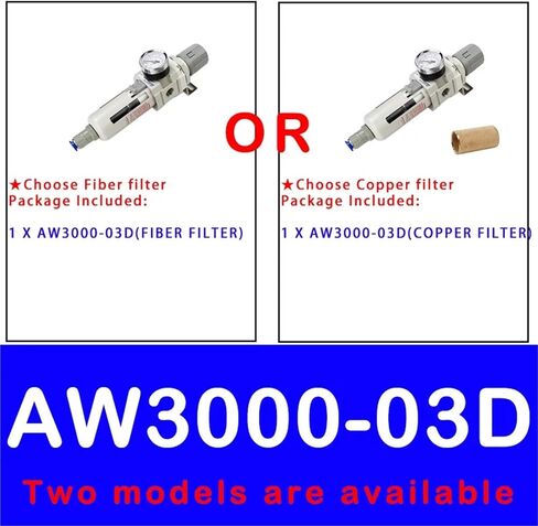 AW2000-02 AW3000-03 AW4000-04 ضاغط مرشح الهواء مرشح وحدة التحكم في زيت منظم ضغط الهواء الهوائي (AW3000-03D SM30PM30) in Kuwait