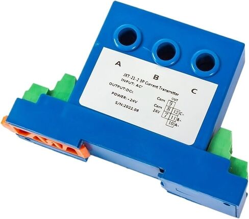 Three-Phase Current Sensor 0-1A 0-10A 0-30A to Output 3 X 1-5V 3 X 0-5V 3X 0-10V Three-Phase AC Current Transmitter DC24V(Input Ac 0-1a,Output 3 x 0-5V) in Saudi Arabia