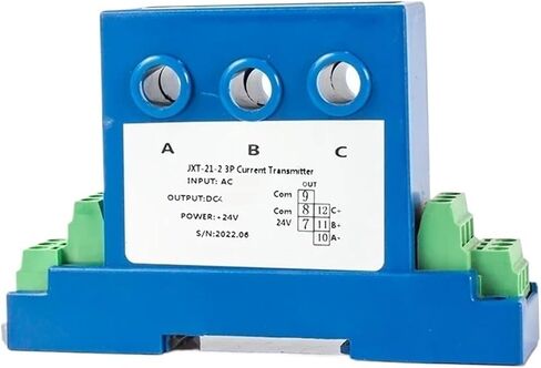Three-Phase Current Sensor 0-1A 0-10A 0-30A to Output 3 X 1-5V 3 X 0-5V 3X 0-10V Three-Phase AC Current Transmitter DC24V(Input Ac 0-1a,Output 3 x 0-5V) in Saudi Arabia