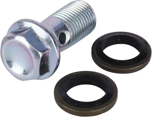 الفولاذ المقاوم للصدأ M10x1.0 1.25mm براغي البراغي براغي تركيبات محول بانجو الترباس (حرق الأزرق ، m10x1.0) in Kuwait