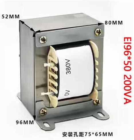 حماية ثانية لحام اللحام بحماية الغاز KR500 350 محول التحكم 380V إلى مضاعفة 20V 200V 220V الملحقات (EI96 X 50 200VA) in Saudi Arabia