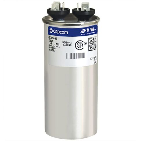 25 MFD / 440 VAC CAPACITOR RUND ، بديل متوافق مع 628308-405 in Kuwait