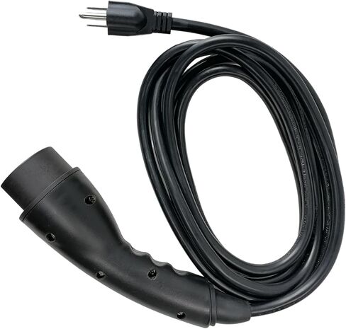 [UL Listed] Golf Cart Charging Power Cord Assembly Fits for Evolution EV, Replaces OEM# 2.04.0620, Heavy Duty Charge Cable Factory Replacement with US Plug (Black 10ft) in Saudi Arabia