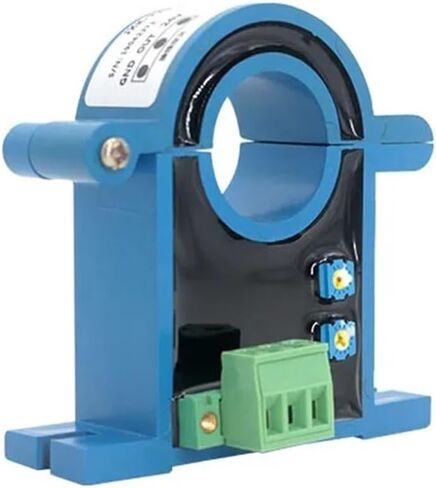 الفتحة 25 مم DC24V HALL AC/DC التيار الحالي مرسل الدائرة المفتوحة الحث المتبادل وحدة استشعار DELUSTER 9-20MA 4-20MA الإخراج (0-500A DC ، إخراج 0-20MA) in Saudi Arabia